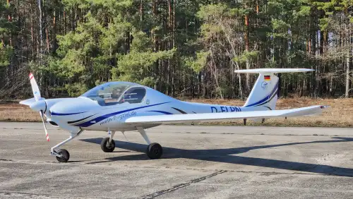 Motorflugzeug DV20 Katana des Herstellers Diamond Aircraft