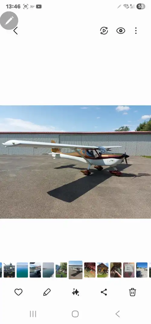 Ultraleichtflugzeug FK9 Mark IV des Herstellers FK Lightplanes