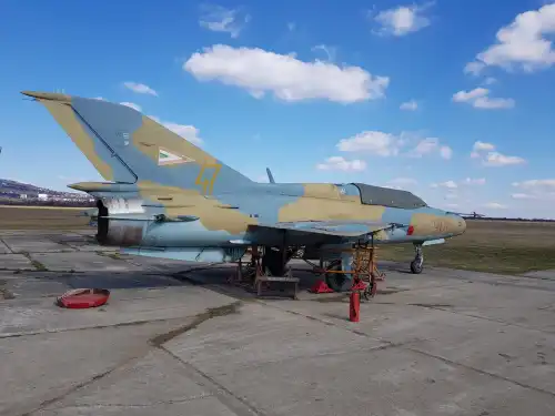 Jet MiG-21 UM des Herstellers Mikojan-Gurewitsch