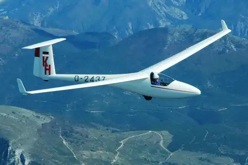 Segelflugzeug Club Libelle H205 des Herstellers Glasflügel Segelflugzeugbau