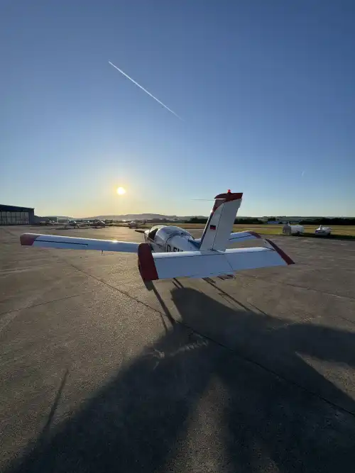 Motorflugzeug MS 880 B des Herstellers Socata