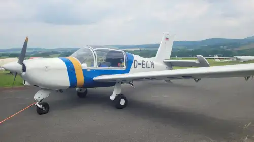 Motorflugzeug MS 887 des Herstellers Socata
