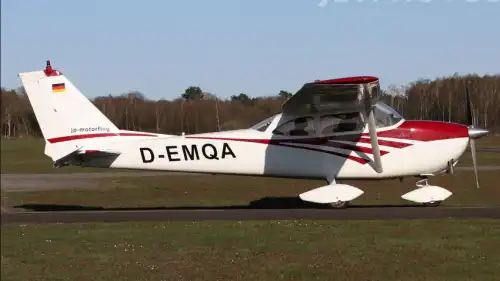 Motorflugzeug 172E des Herstellers Cessna