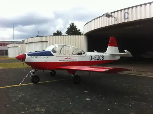 Motorflugzeug SIAT 223 Flamingo des Herstellers Siebel Flugzeugwerke