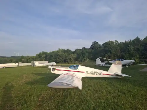 Ultraleichtflugzeug ULF 2 des Herstellers Eigenbau