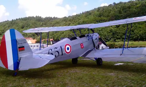 Motorflugzeug SV-4C des Herstellers Stampe & Vertongen