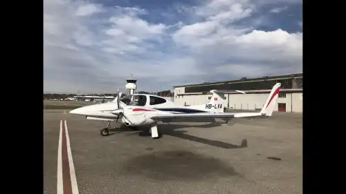 Motorflugzeug DA42 NG des Herstellers Diamond Aircraft
