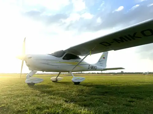 Ultraleichtflugzeug P92 Echo MkII des Herstellers Tecnam